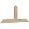 Ekena Millwork Portland Rough Sawn Timber Gable Bracket, Douglas Fir, 48"W x 20"H x 2"D x 4"F, 10/12 Pitch GBW048X20X0204POR00RDF - alternate 4